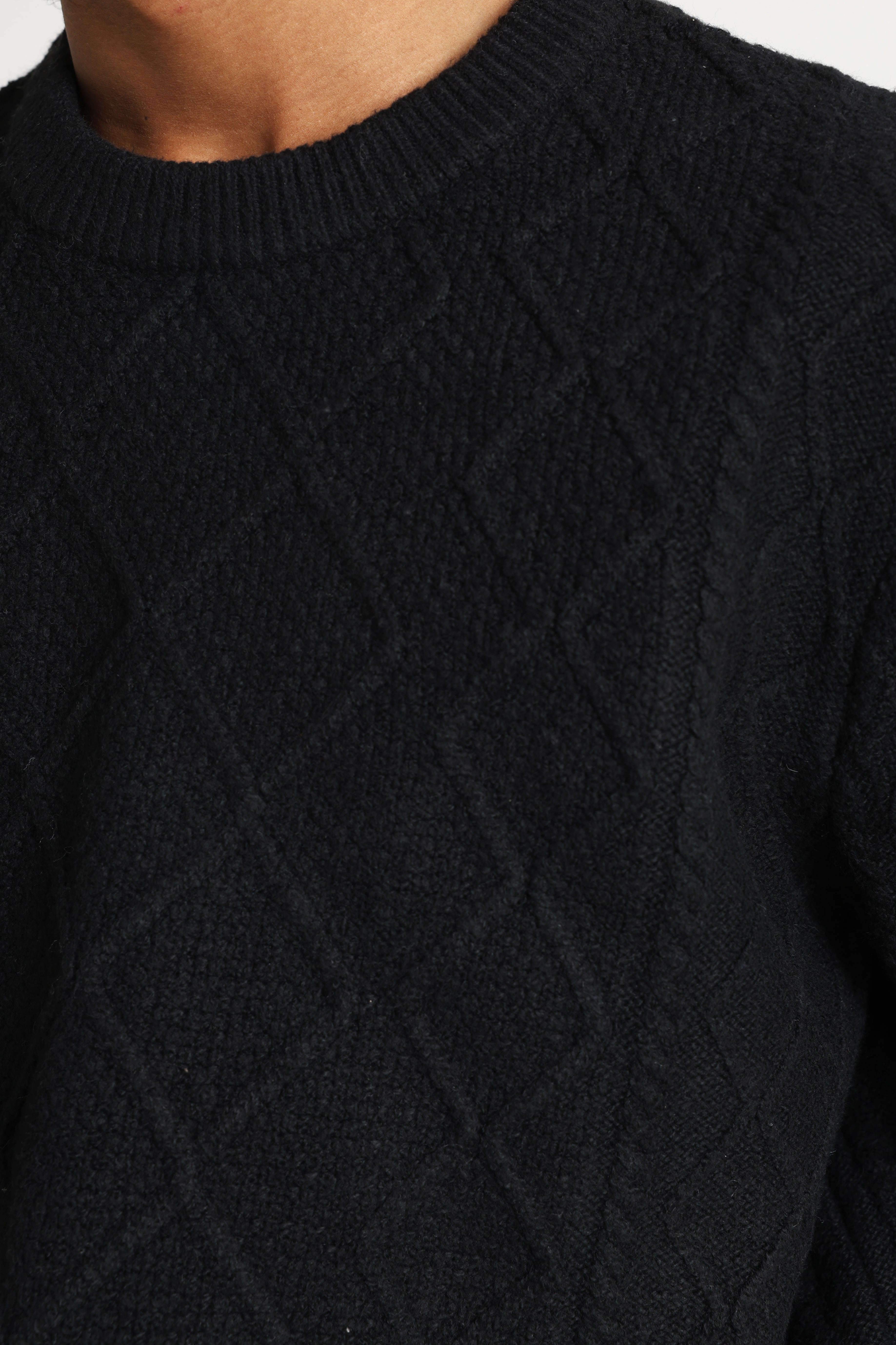 JORCAMBRIDGE Strickpullover - Black