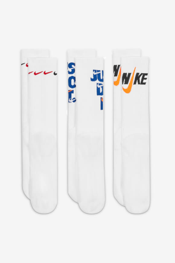 Dreierpack Socken - Weiss