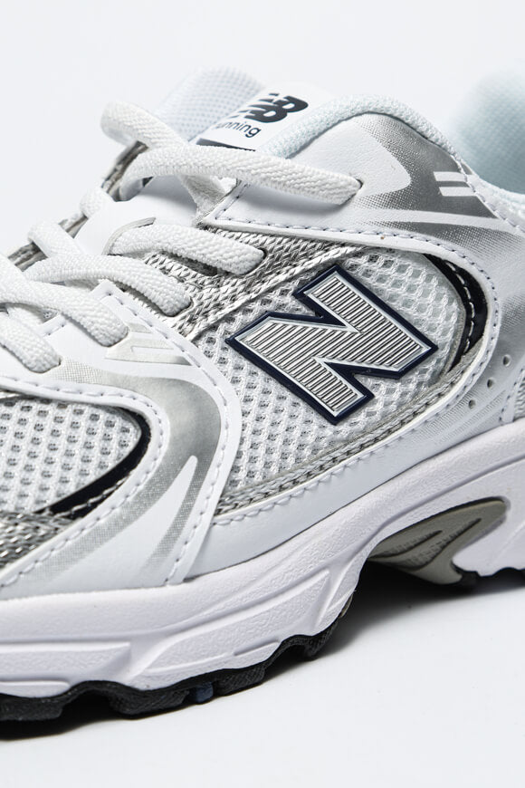 P 530 Core Kids Sneaker - White + Silver