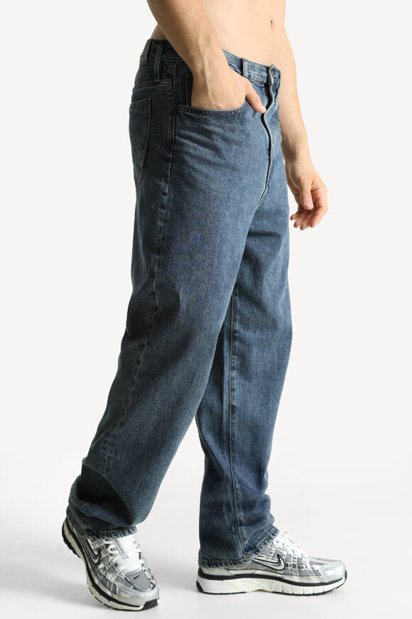 Loose Fit Jeans L32 - Dark Blue Denim