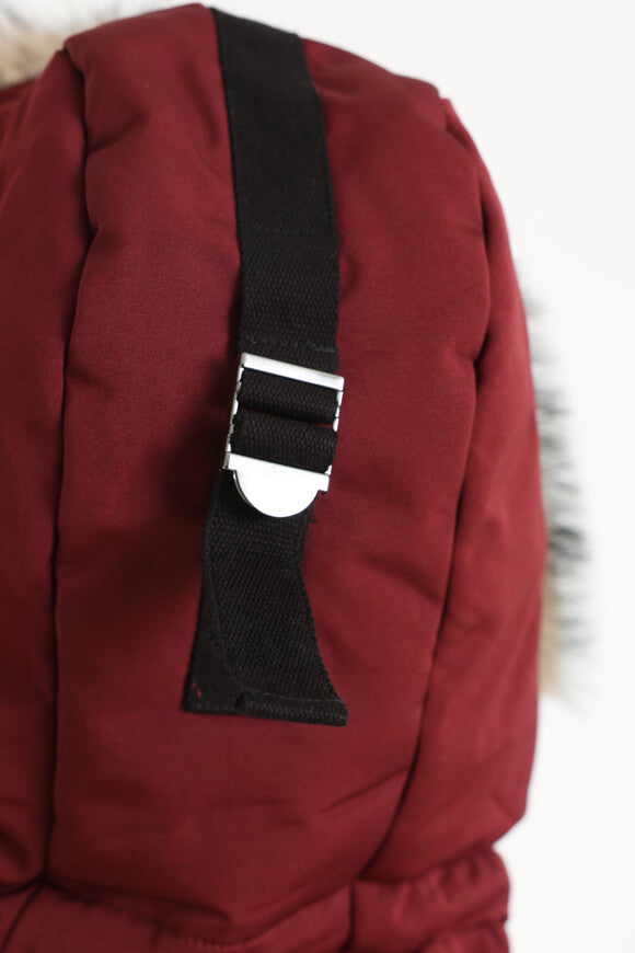 Wattierte Bomberjacke - Bordeaux