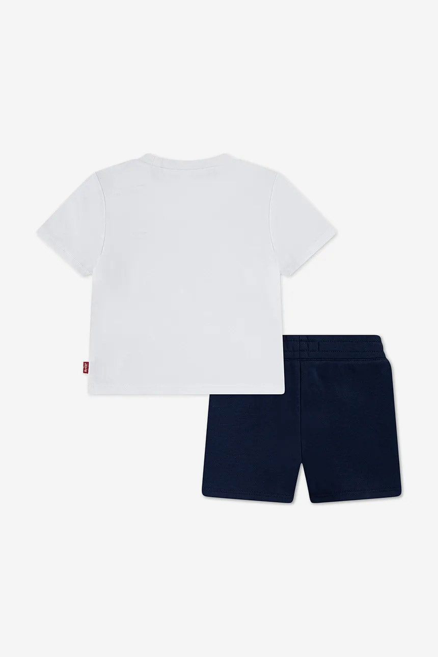 Baby-Set - White + Navy