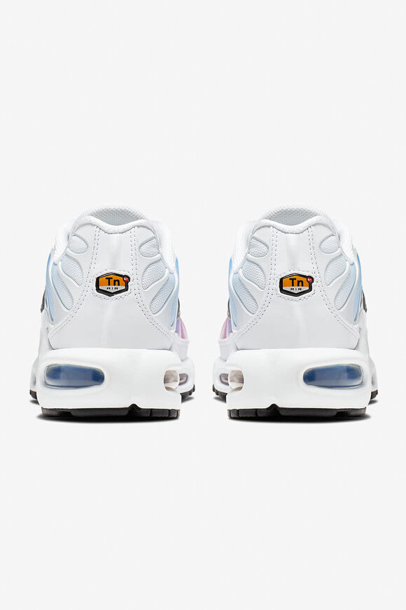 Air Max Plus Sneaker - White + Black + University Blue