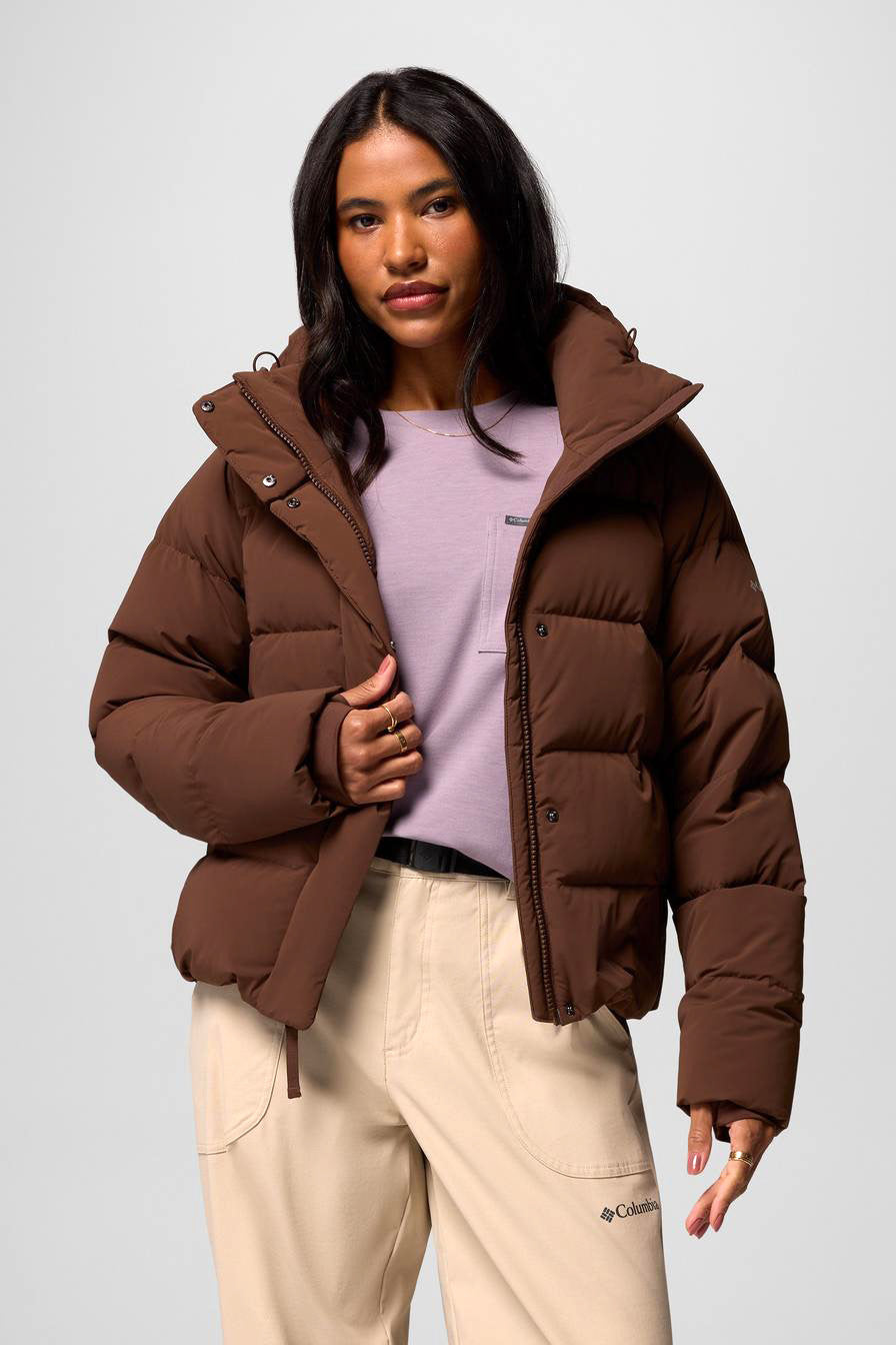 Amaze Puffer Daunenjacke - Tabacco