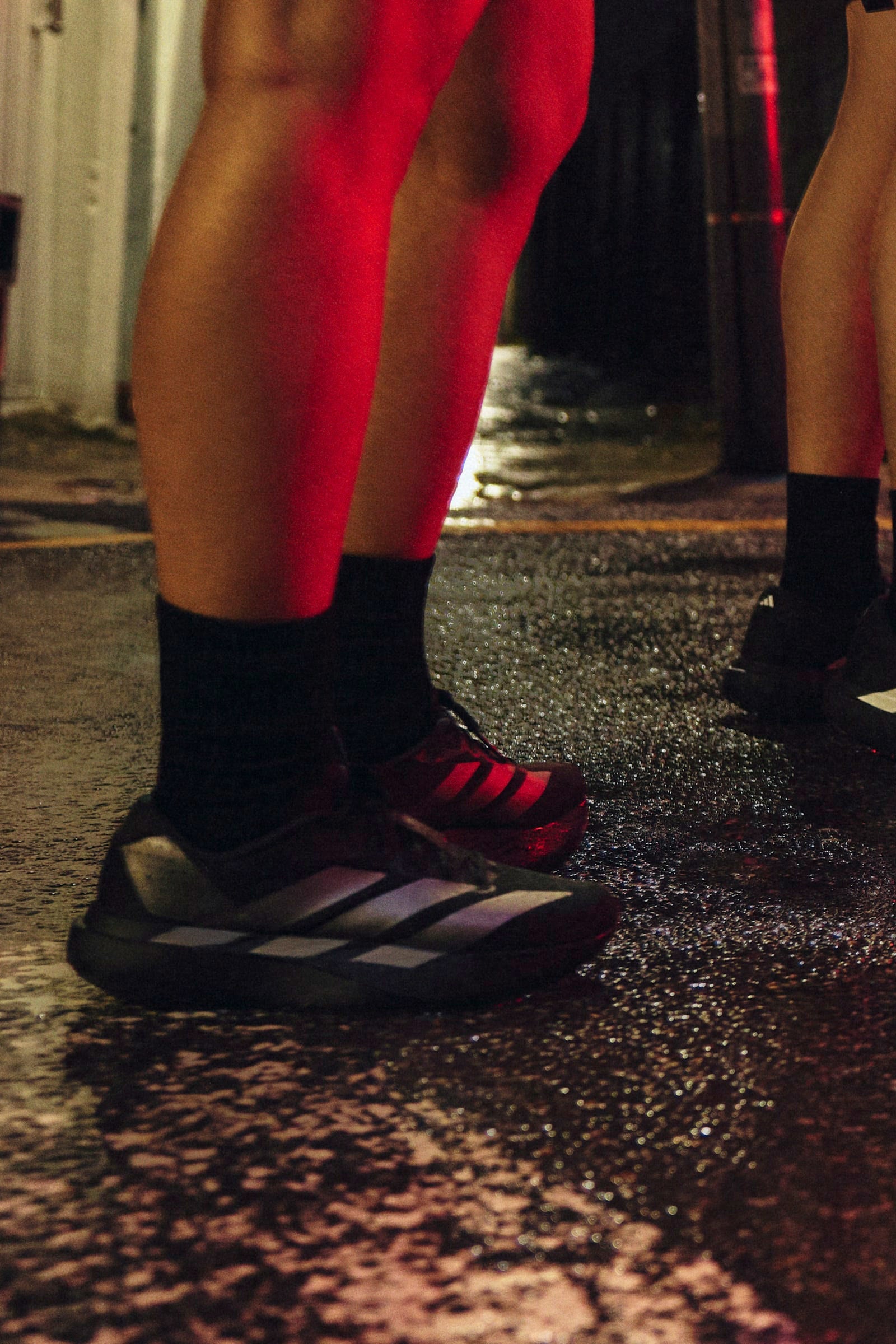 Adizero Evo SL Laufschuhe - Core Black + Iron Metallic