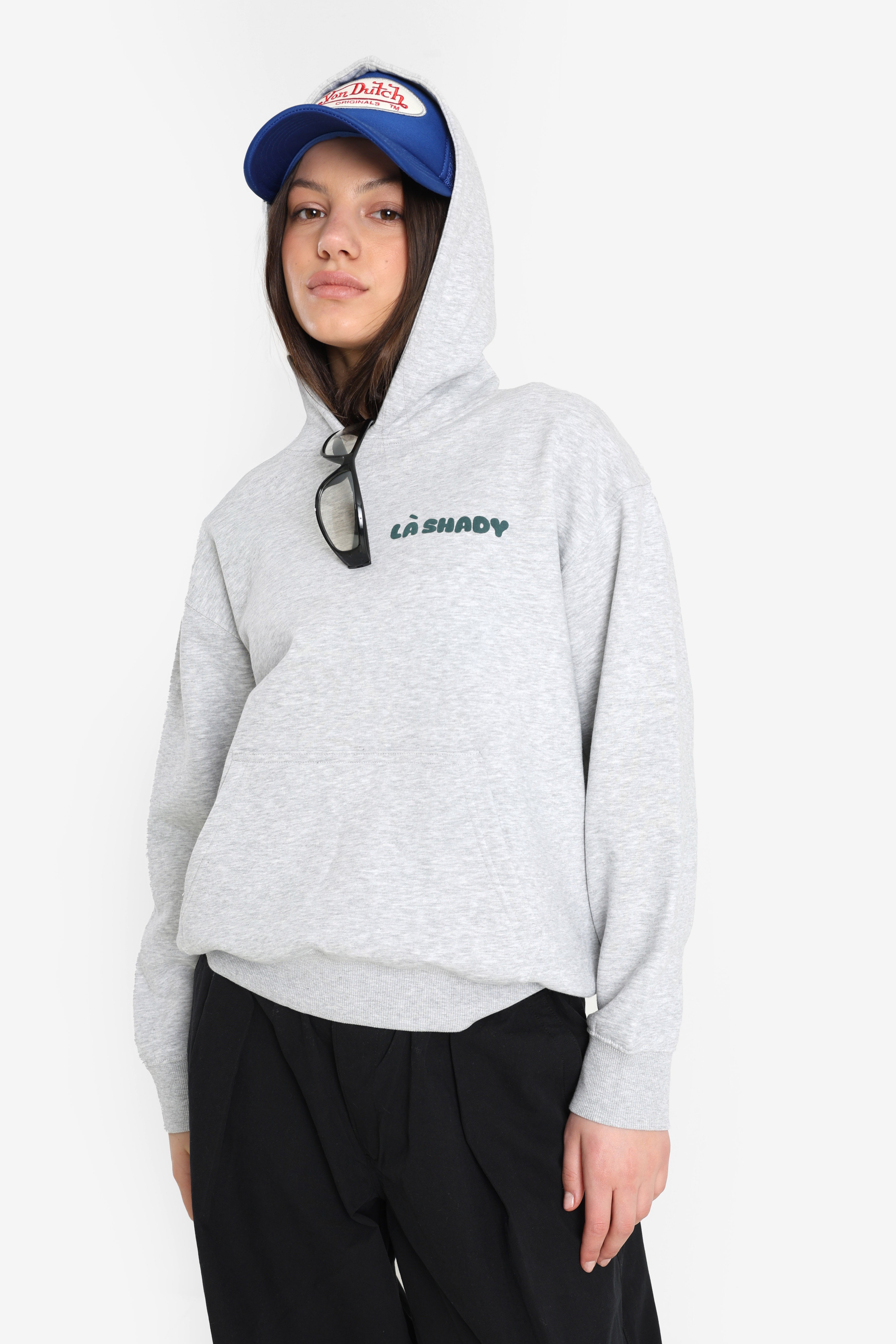 Kapuzensweatshirt - Grau