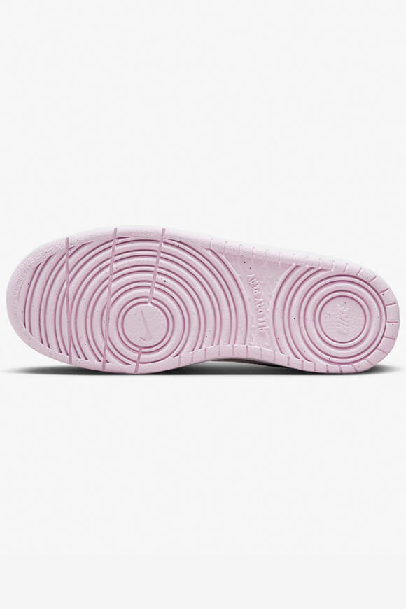 Court Borough Recraft Sneaker - White + Pink Foam