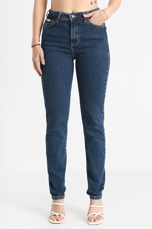 G05 High Rise Skinny Jeans L30 - Blue Medium Wash