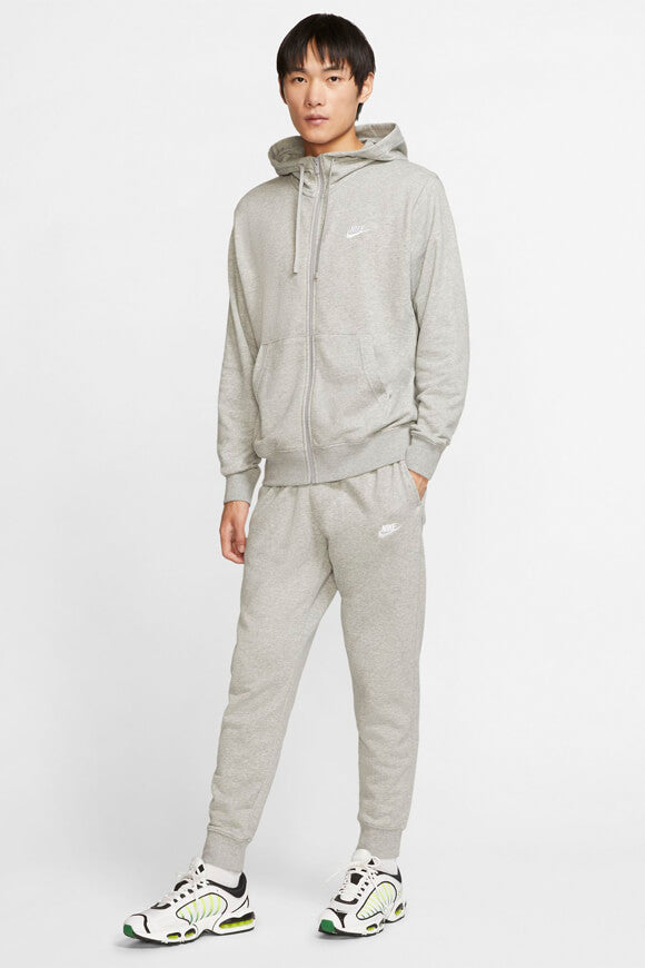 Kapuzensweatjacke - Light Grey Heather
