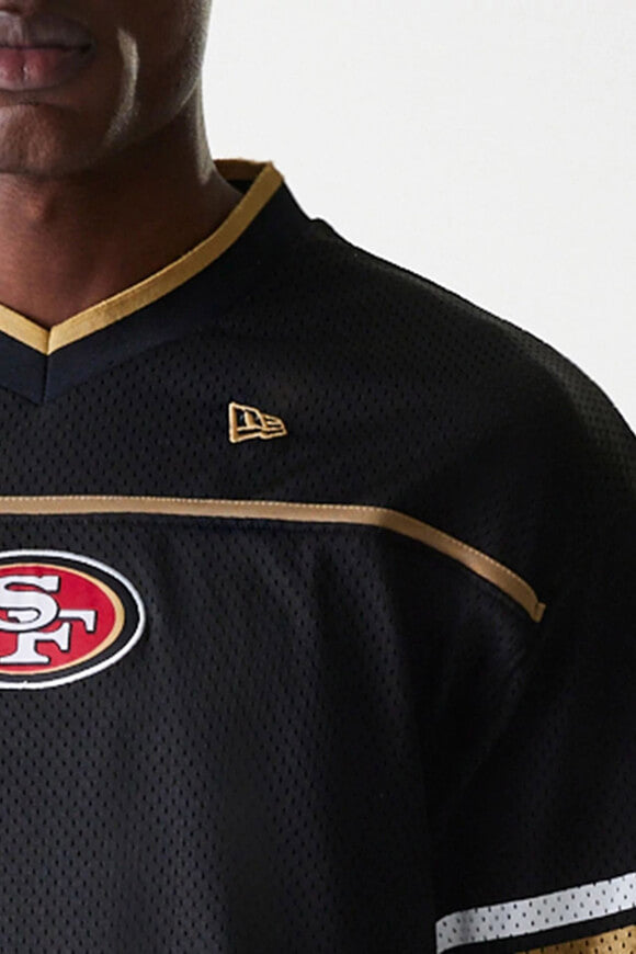 Mesh T-Shirt - Black + Gold