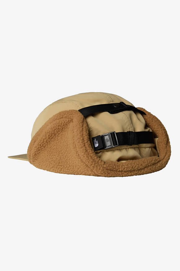 Yumiori gefütterte Trapper cap - Utility Brown + Khaki Stone