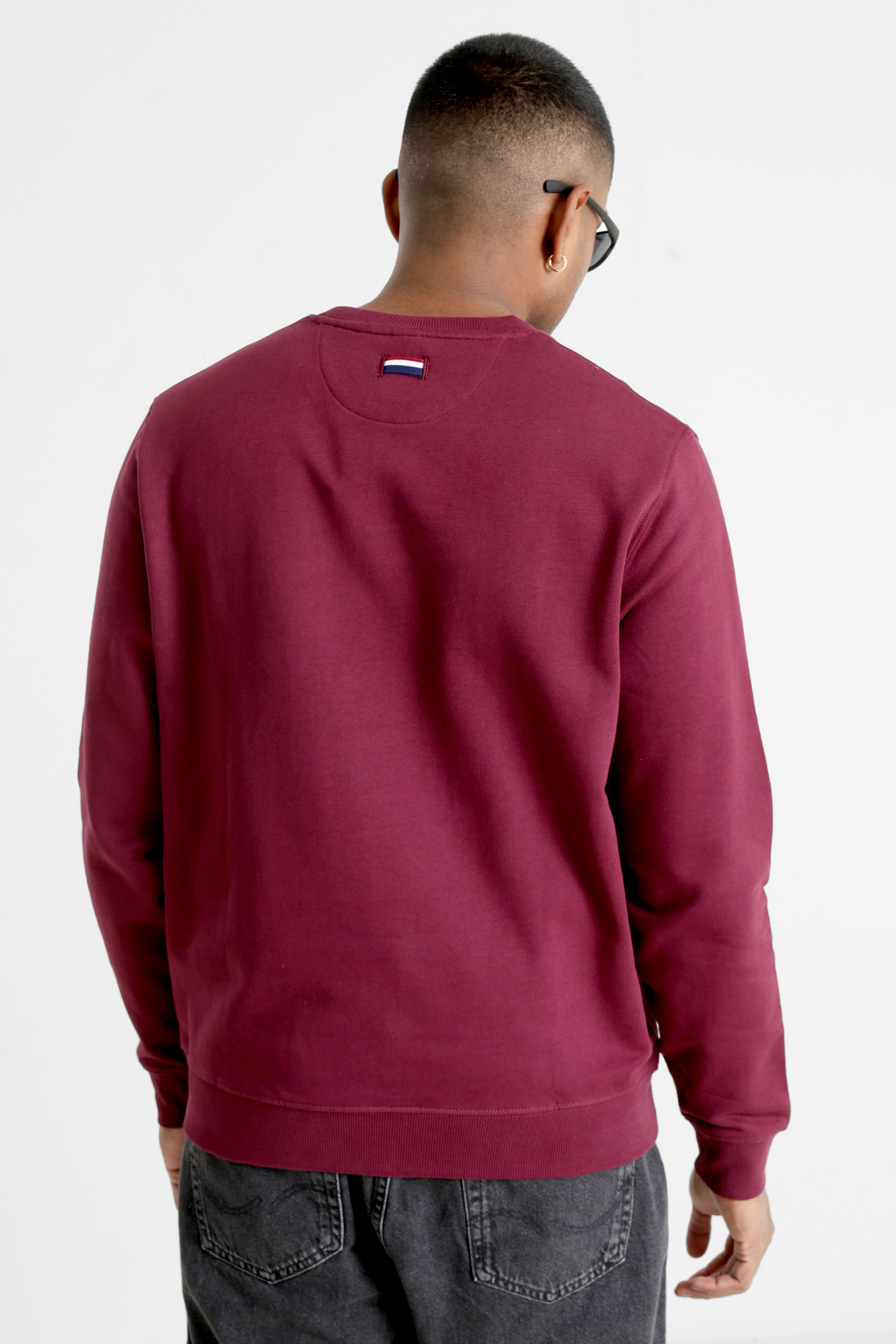 Max Sweatshirt - Red Wine