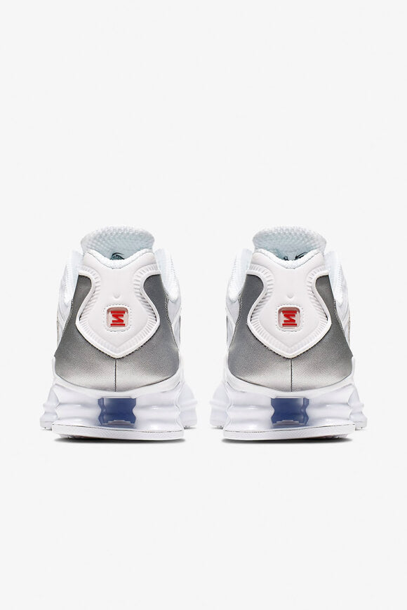 Shox TL Sneaker - White + Metallic Silver