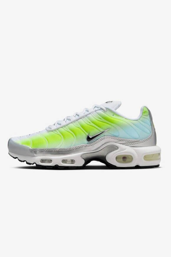 Air Max Plus Sneaker - White + Black + Cyber + Glacier Blue