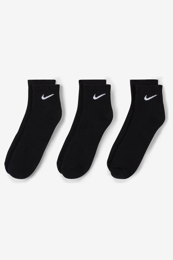 Dreierpack Socken - Schwarz