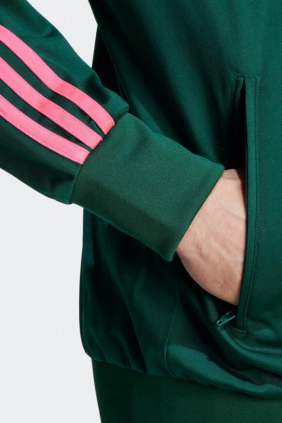 Adicolor Classics Firebird Trainingsjacke - Collegiate Green + Lucid Pink