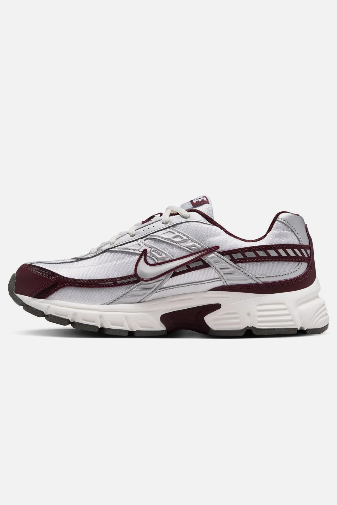 Initiator Sneaker - White + Sail + Burgundy Crush