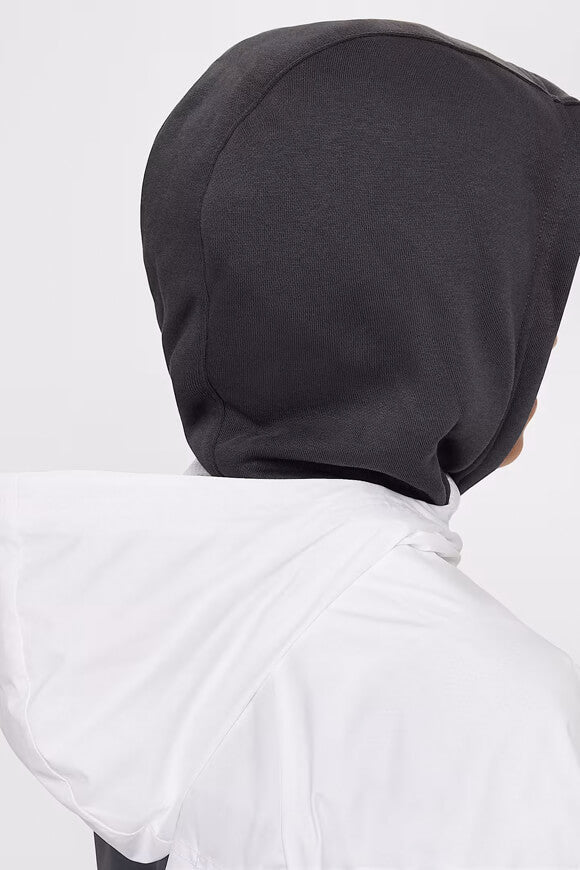 Windbreaker - White + Smoke Grey + Black