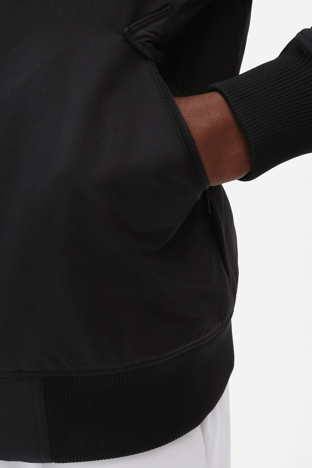 Wattierte Jacke - Black