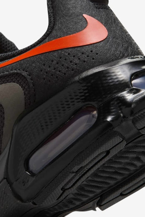 Air Max Fire Sneaker - Medium Ash + Team Orange + Black