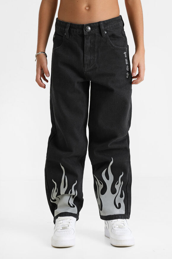 Loose Fit Jeans - Black