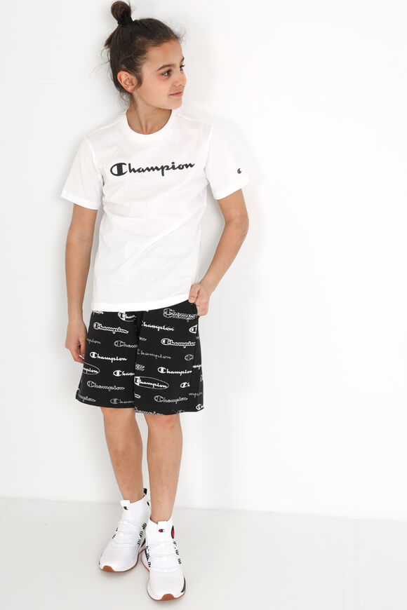 T-Shirt - White + Black