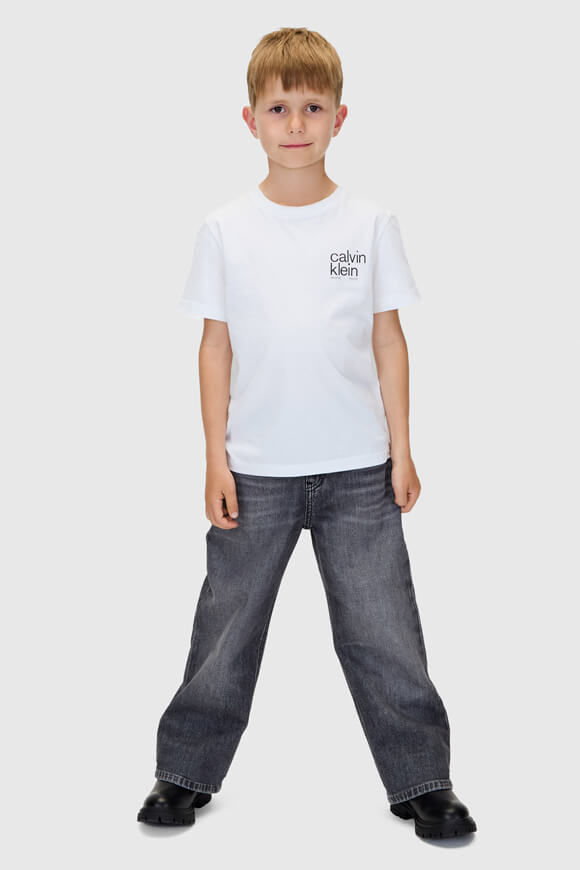 Straight Fit Jeans - Mid Grey Stone