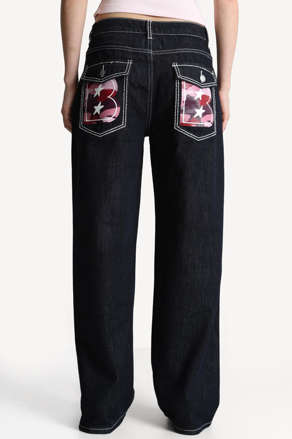 Baggy Jeans - Dunkelblau