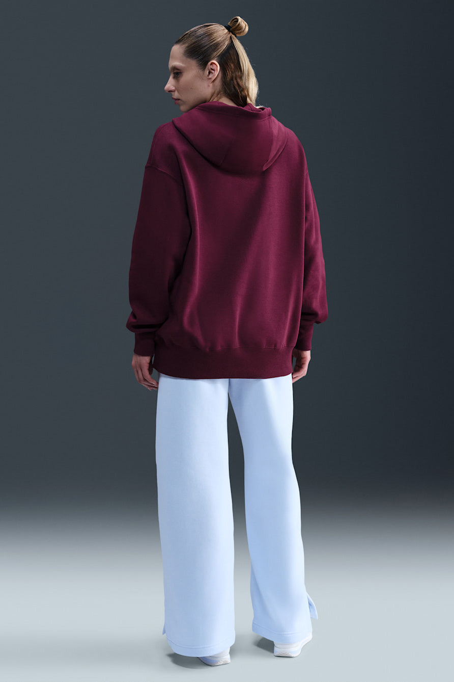 Phoenix Fleece Kapuzensweatshirt - Bordeaux