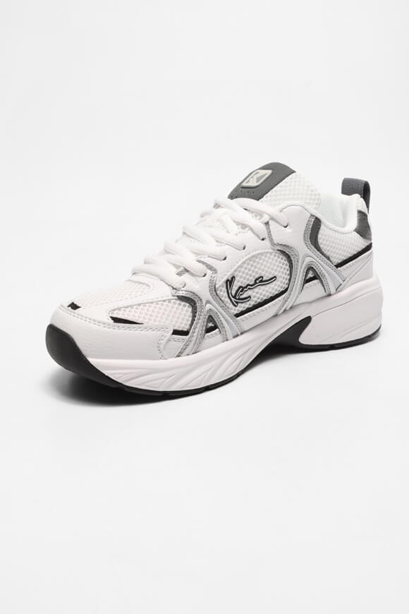 Prime Runner Sneaker - White + Grey + Black