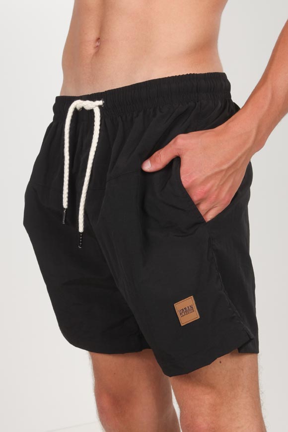 Badeshorts - Schwarz