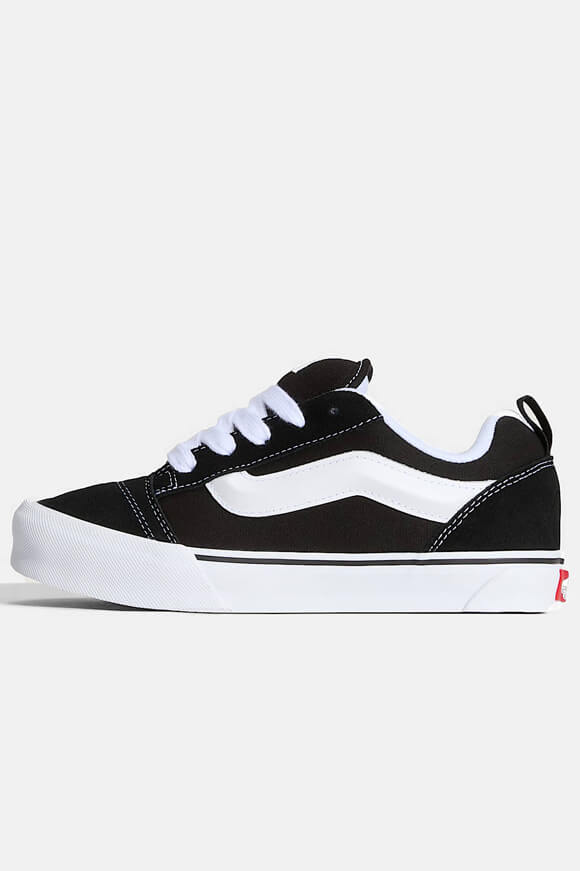 Knu Skool Sneaker - Black + White