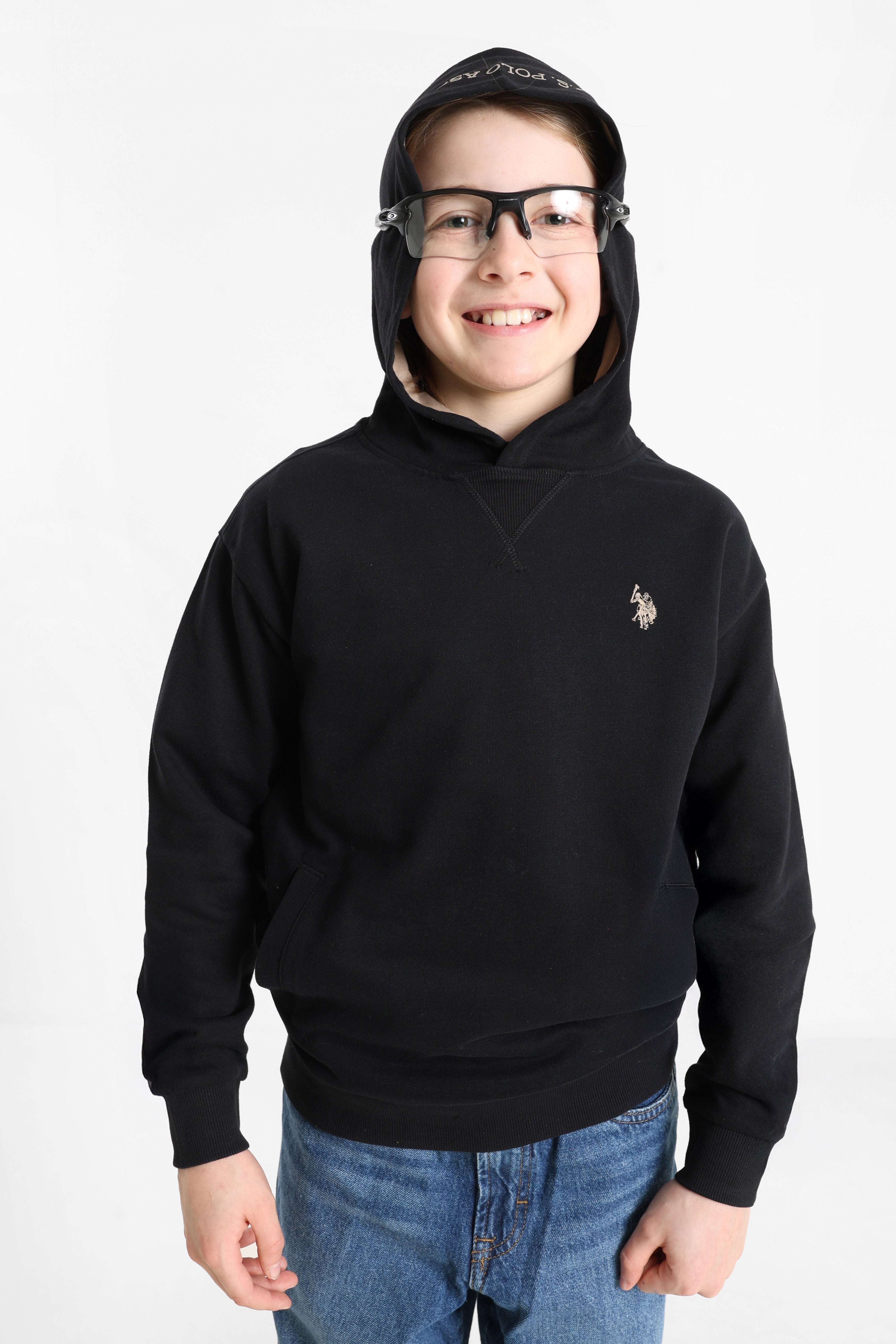 Kapuzensweatshirt - Black