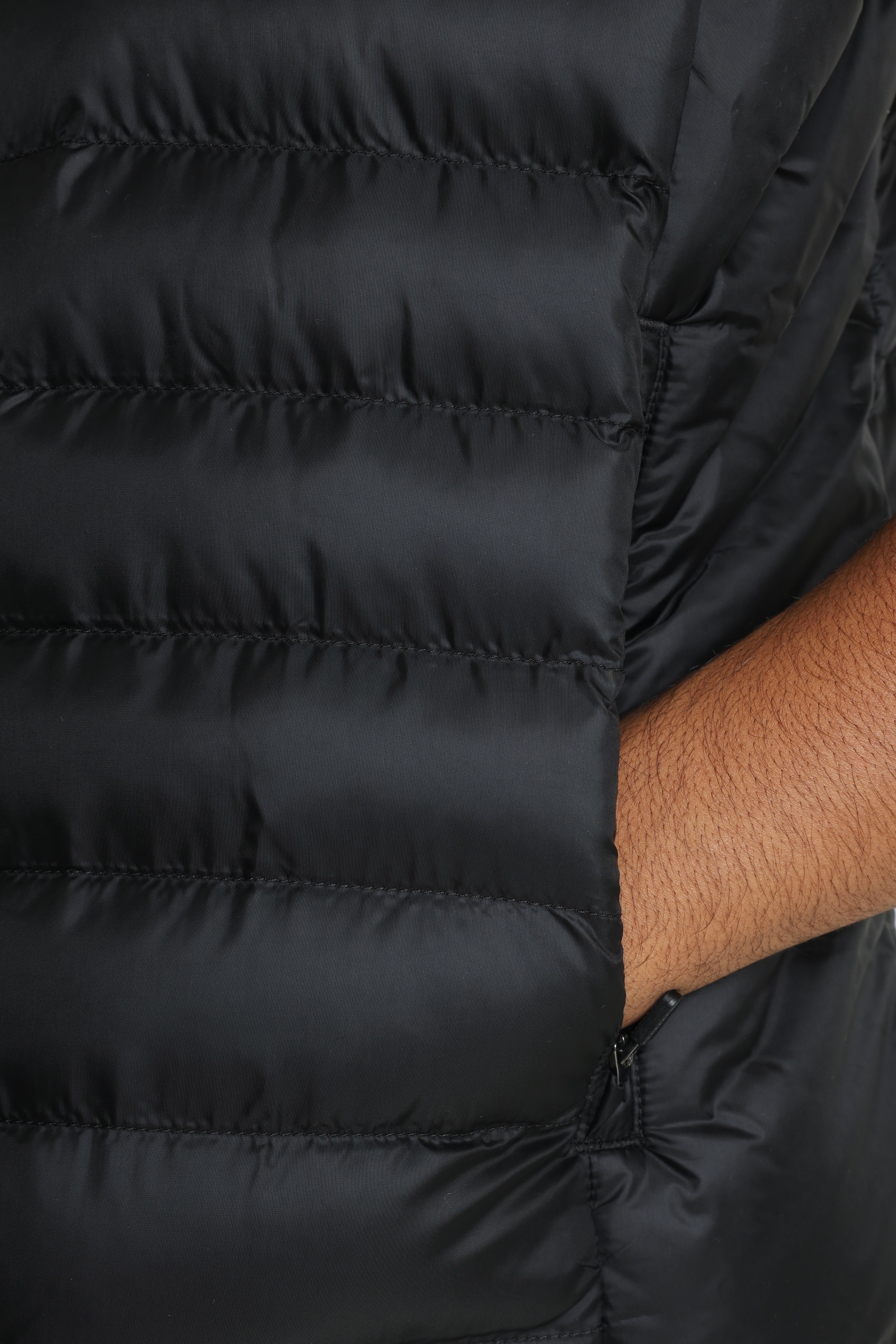 Gestepptes Gilet - Black