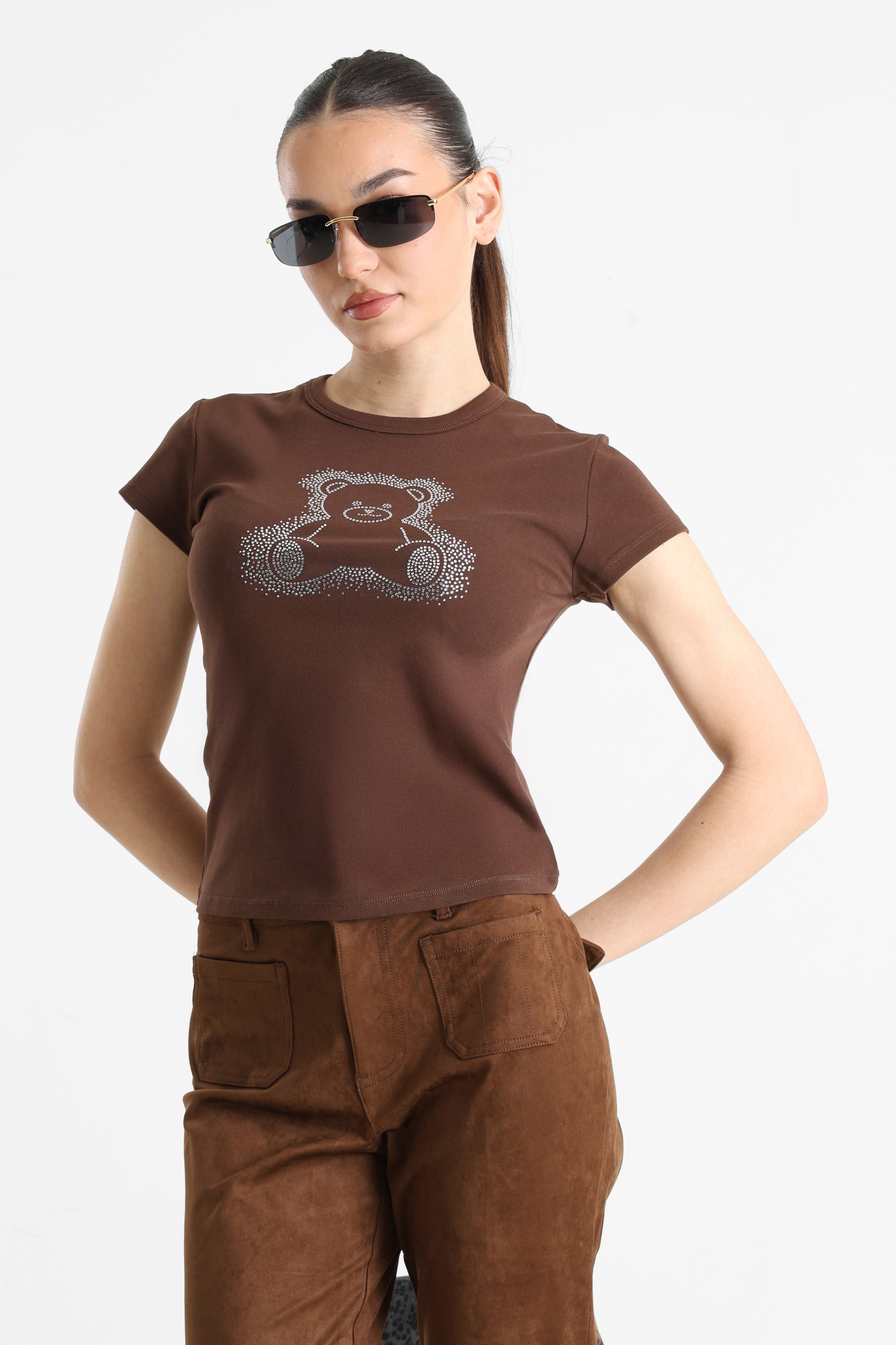T-Shirt - Braun