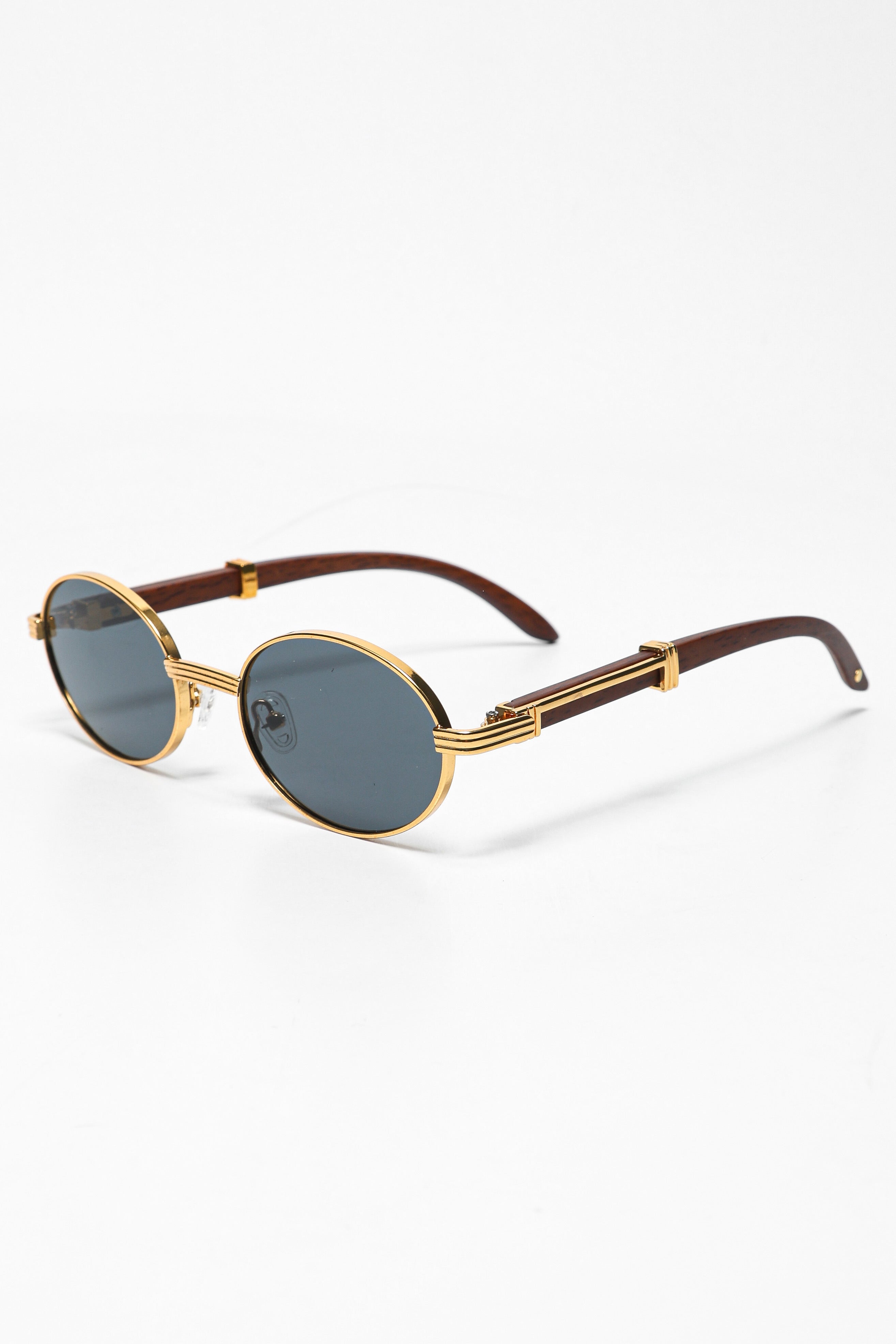 Sonnenbrille - Brown + Gold + Black