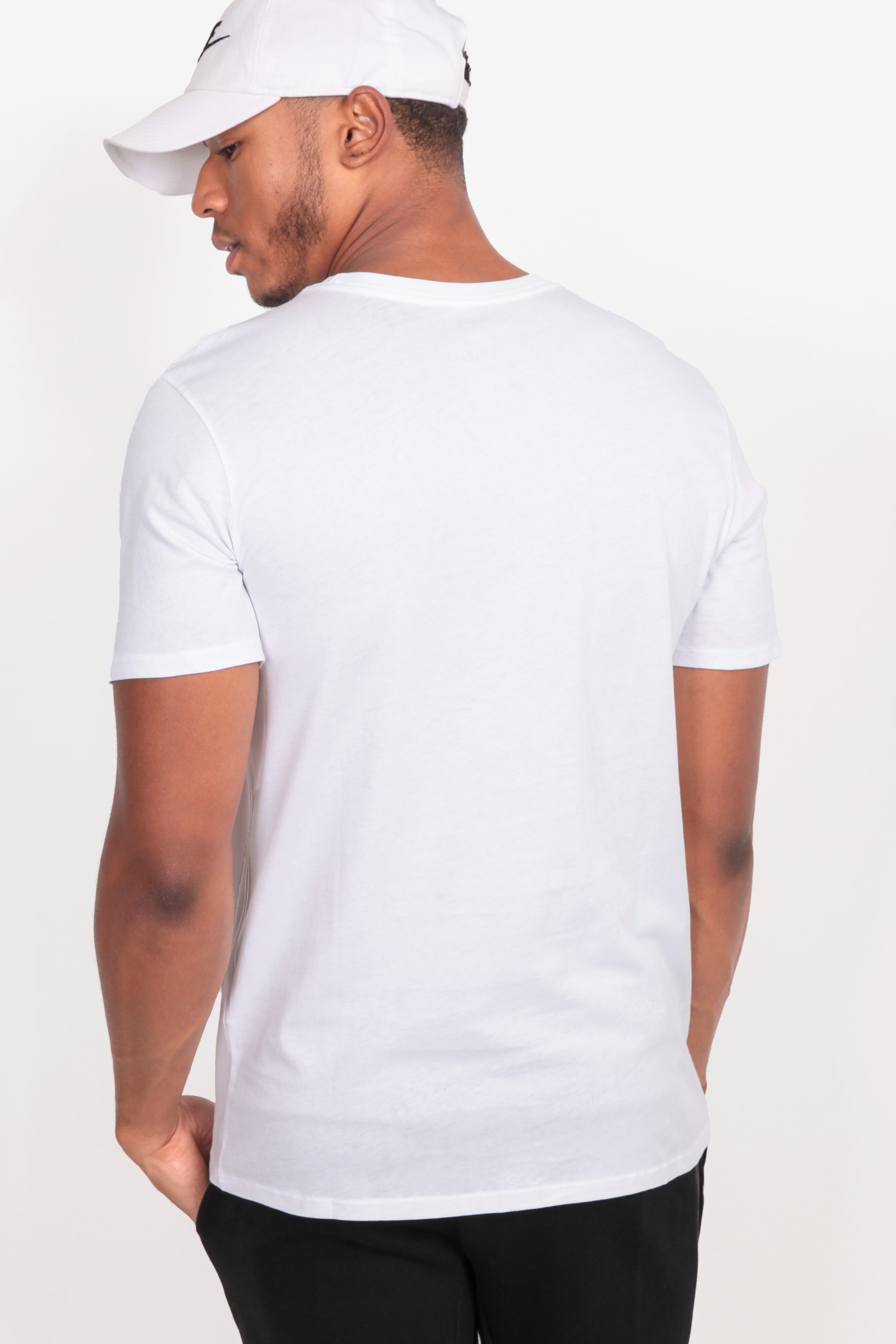 T-Shirt - Weiss + Schwarz