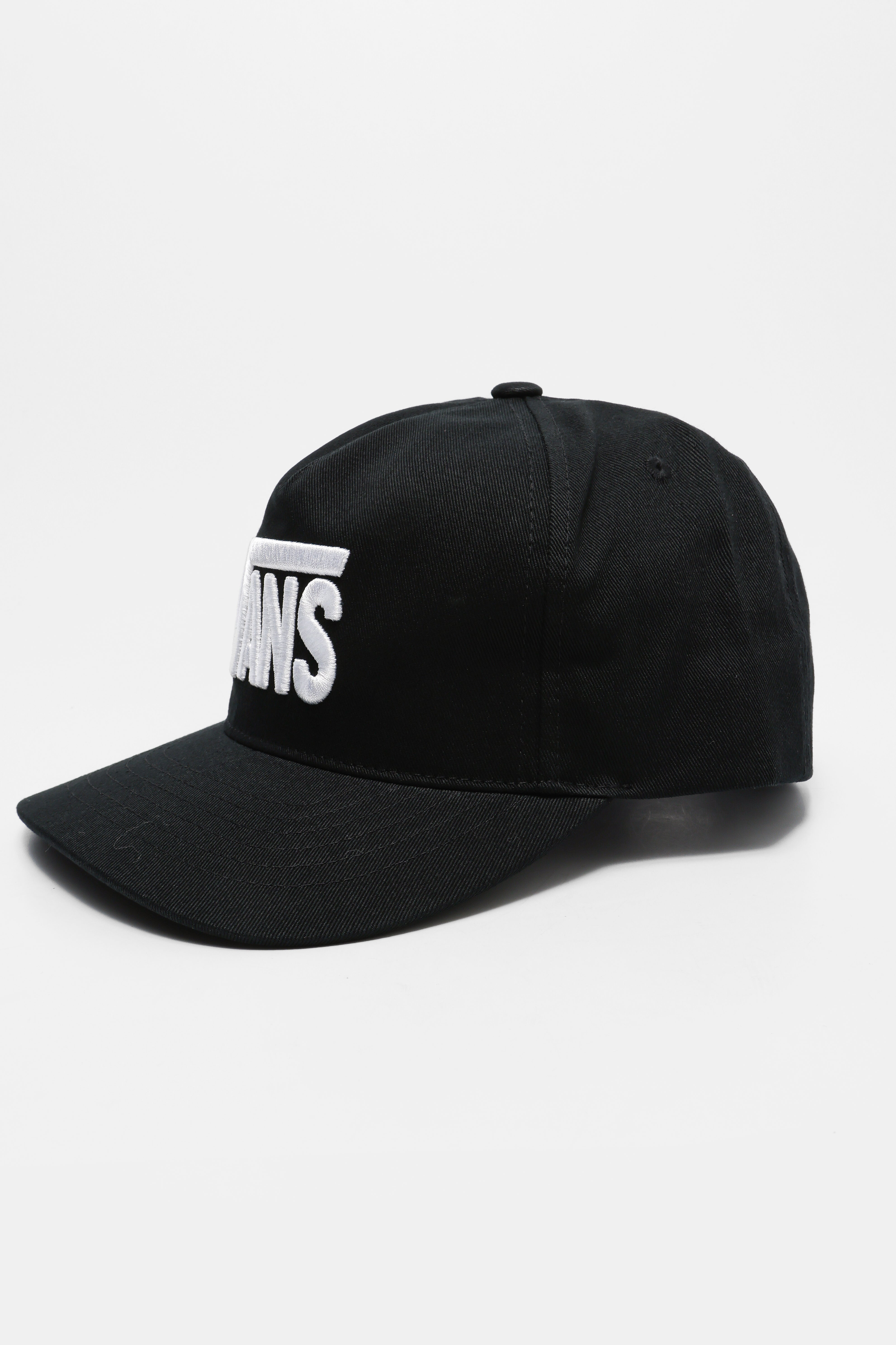 Snapback Cap - Black