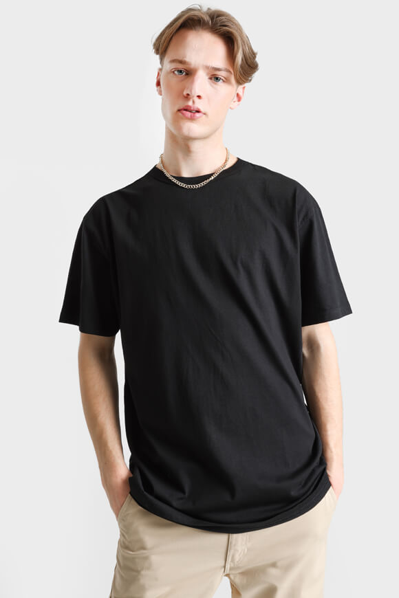 Oversize T-Shirt - Schwarz