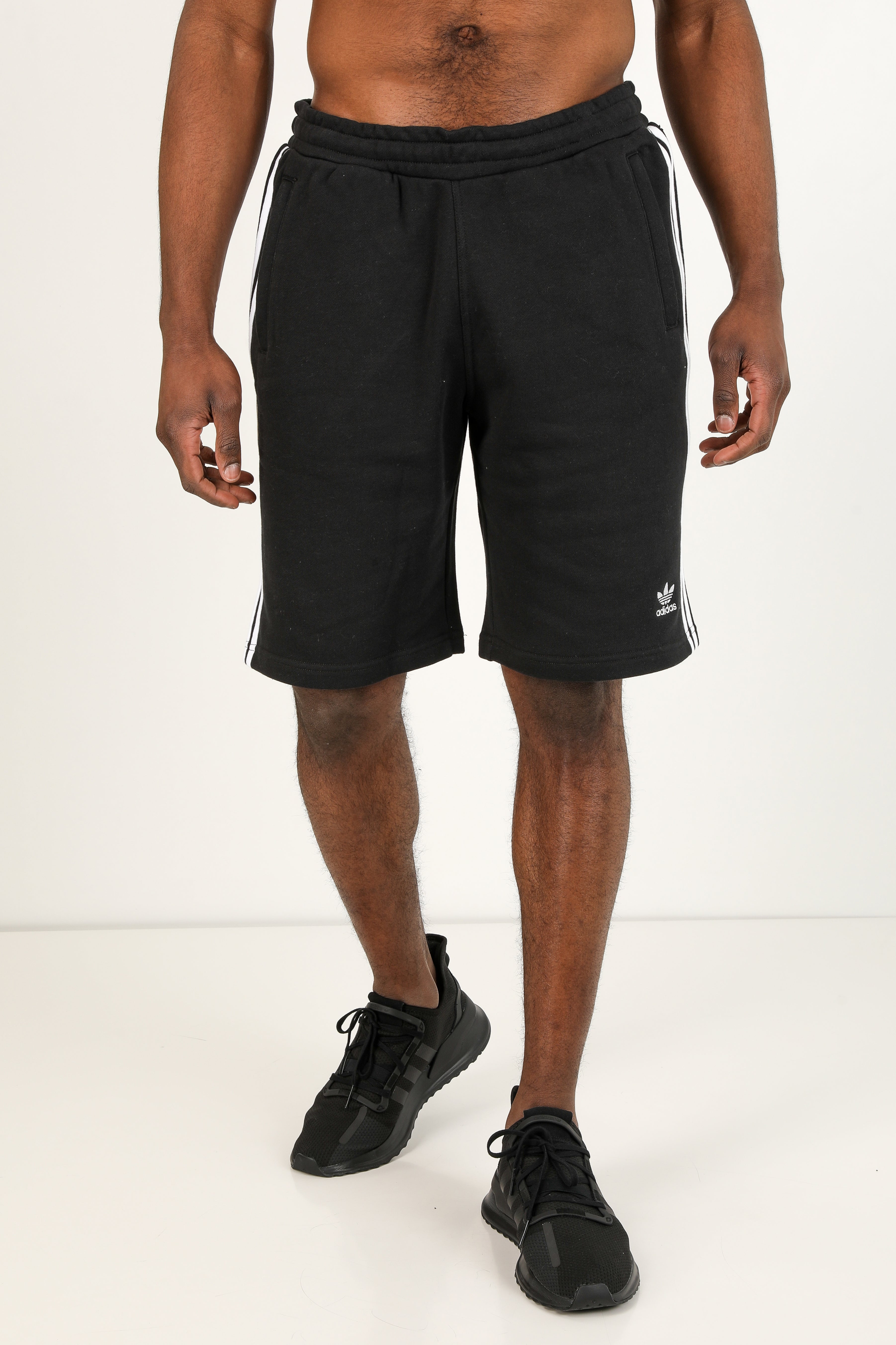 3-Stripes Sweatshorts - Black