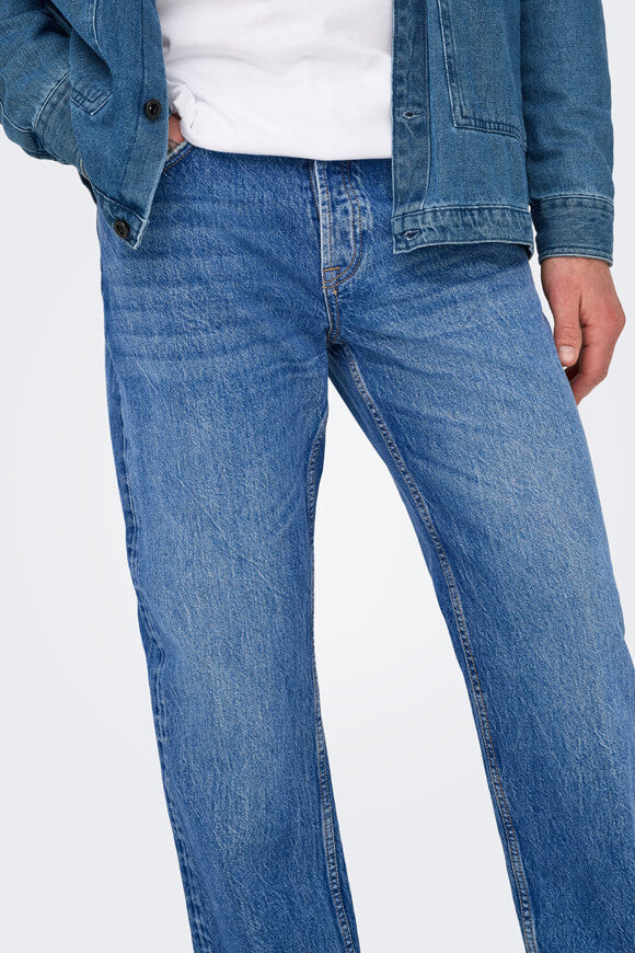 Edge Straight Fit Jeans L32 - Special Bright Blue