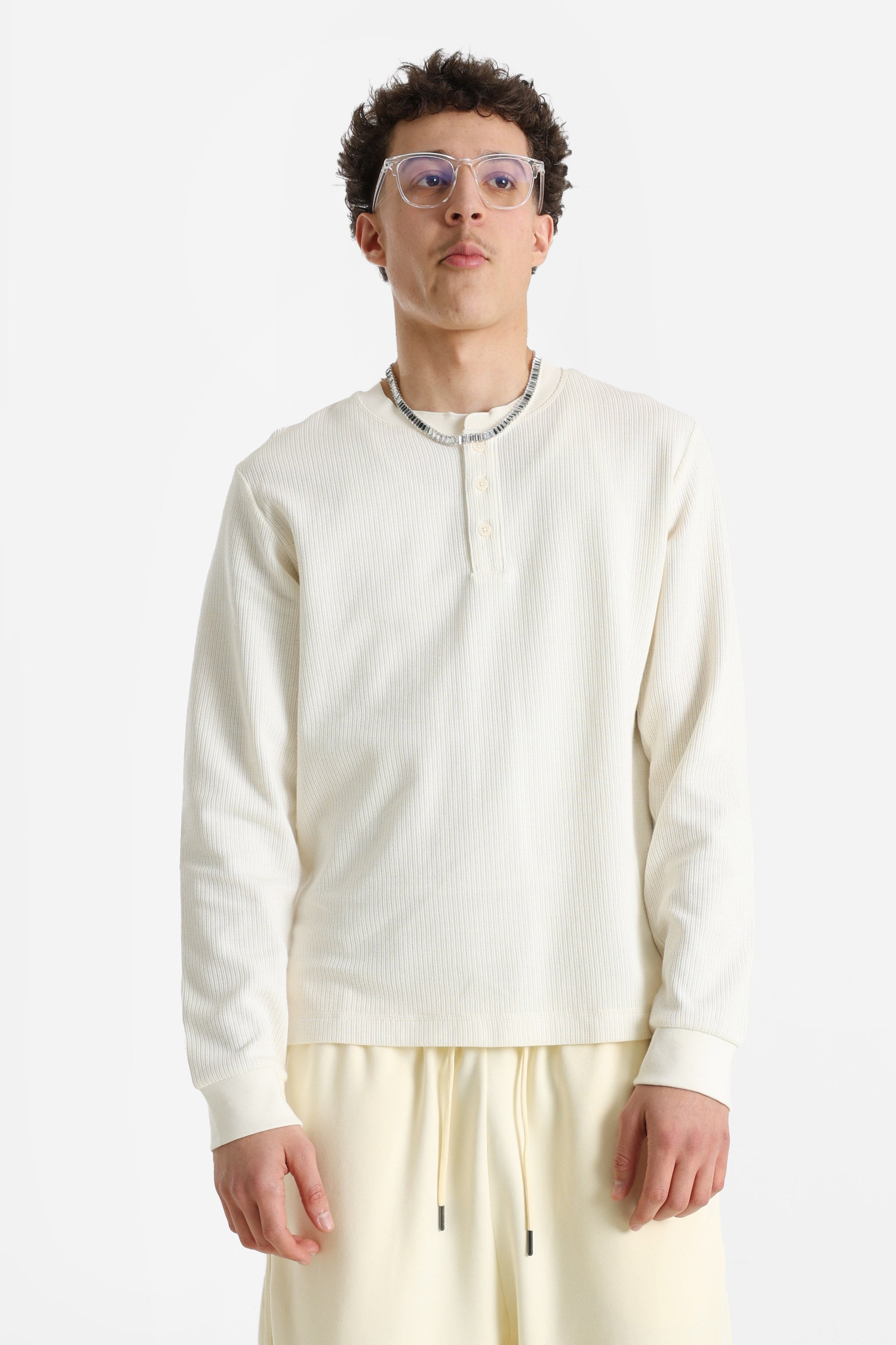 JORNIAGARA Langarmshirt - Antique White