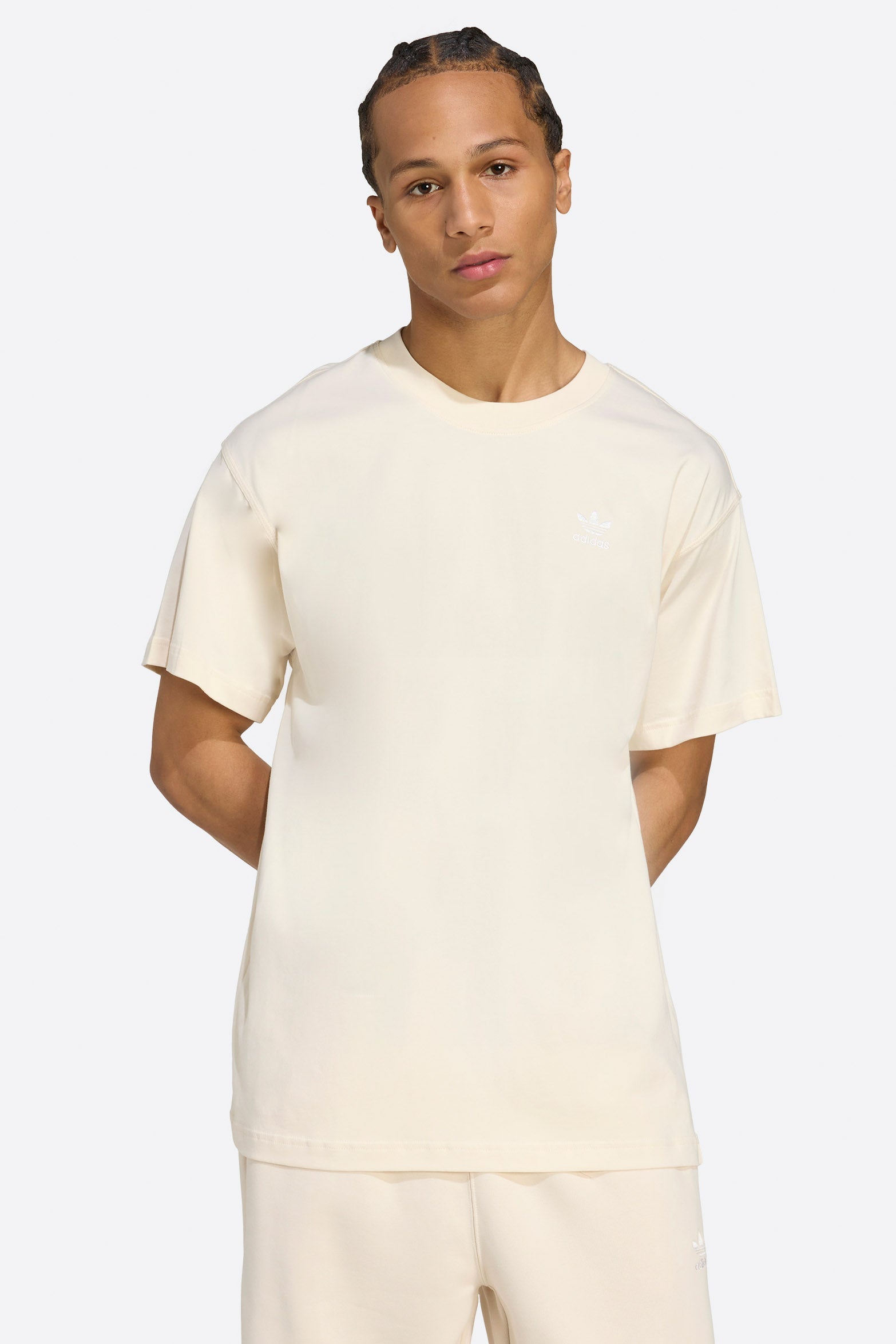 Trefoil Essentials T-Shirt - Wonder White