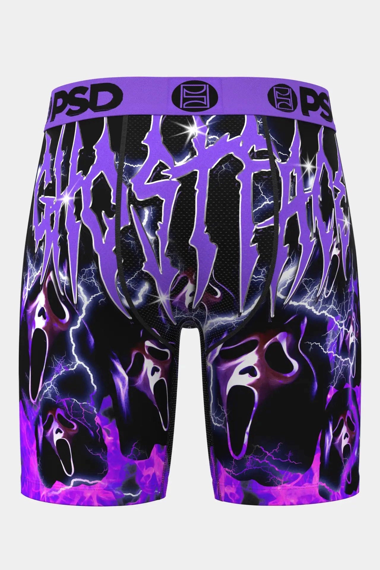 Boxershorts - Purple + Black