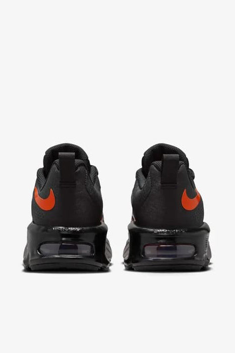 Air Max Fire Sneaker - Medium Ash + Team Orange + Black