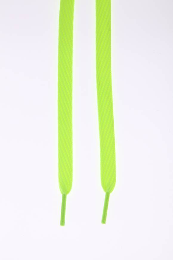 Flache Schnürsenkel - Neon Lime