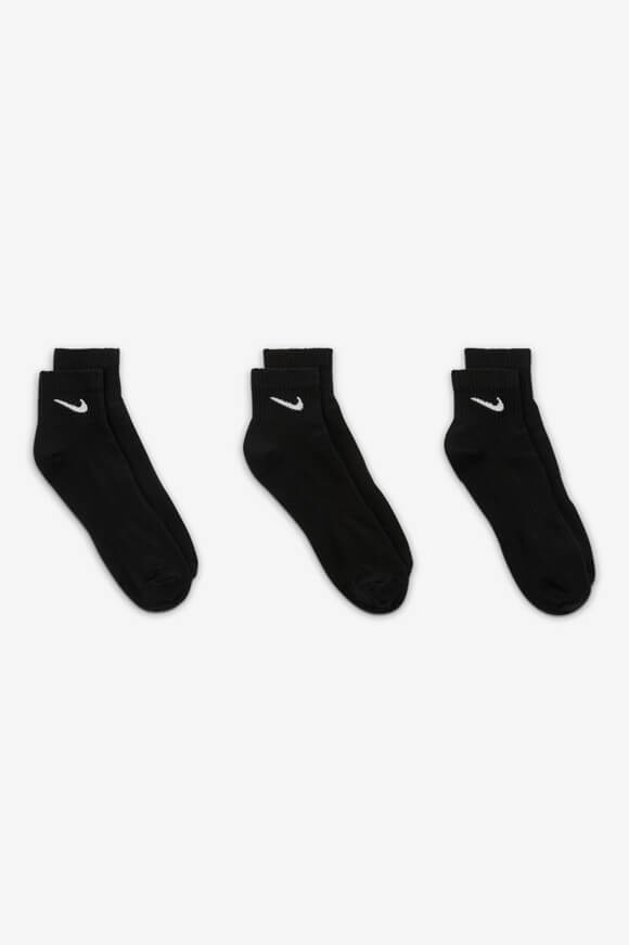 Dreierpack Socken - Schwarz