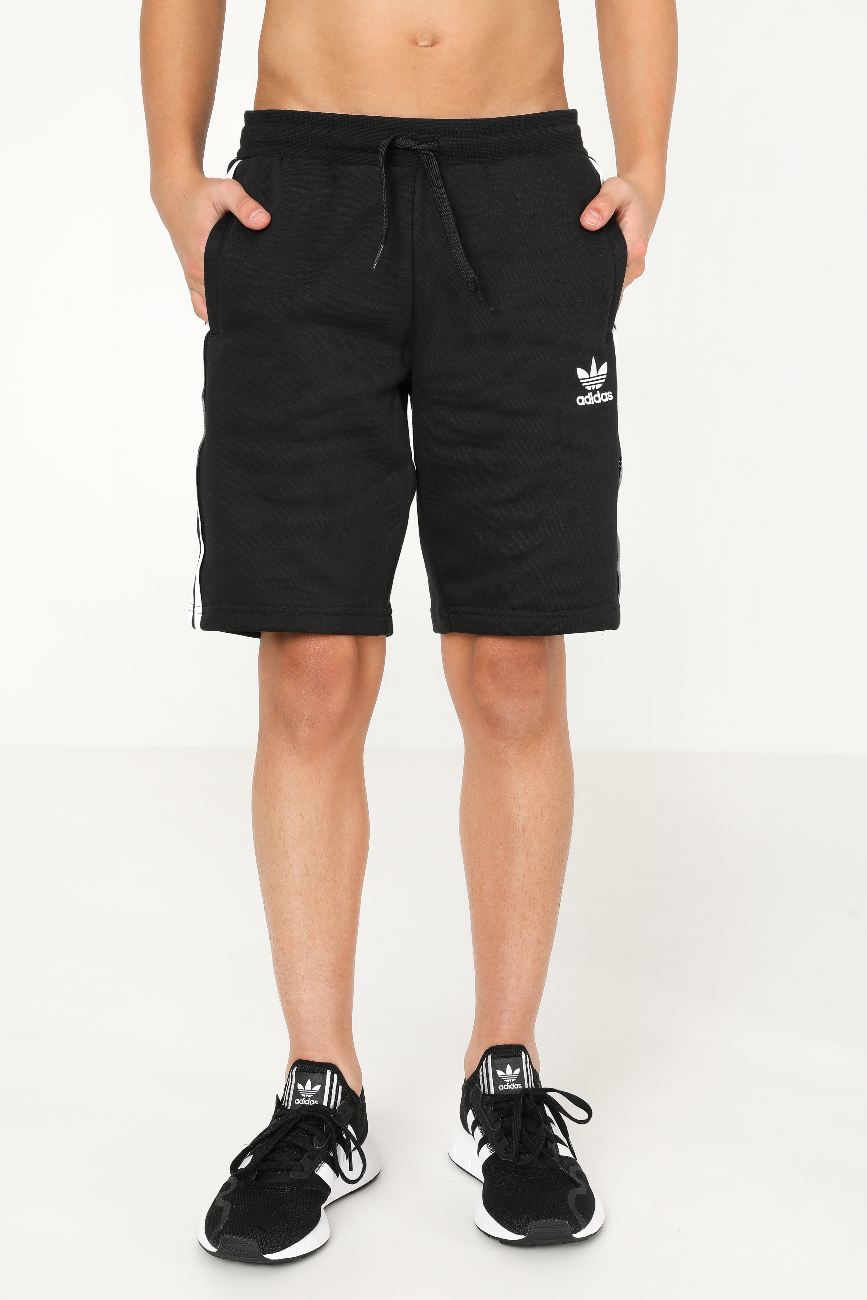Sweatshorts - Schwarz