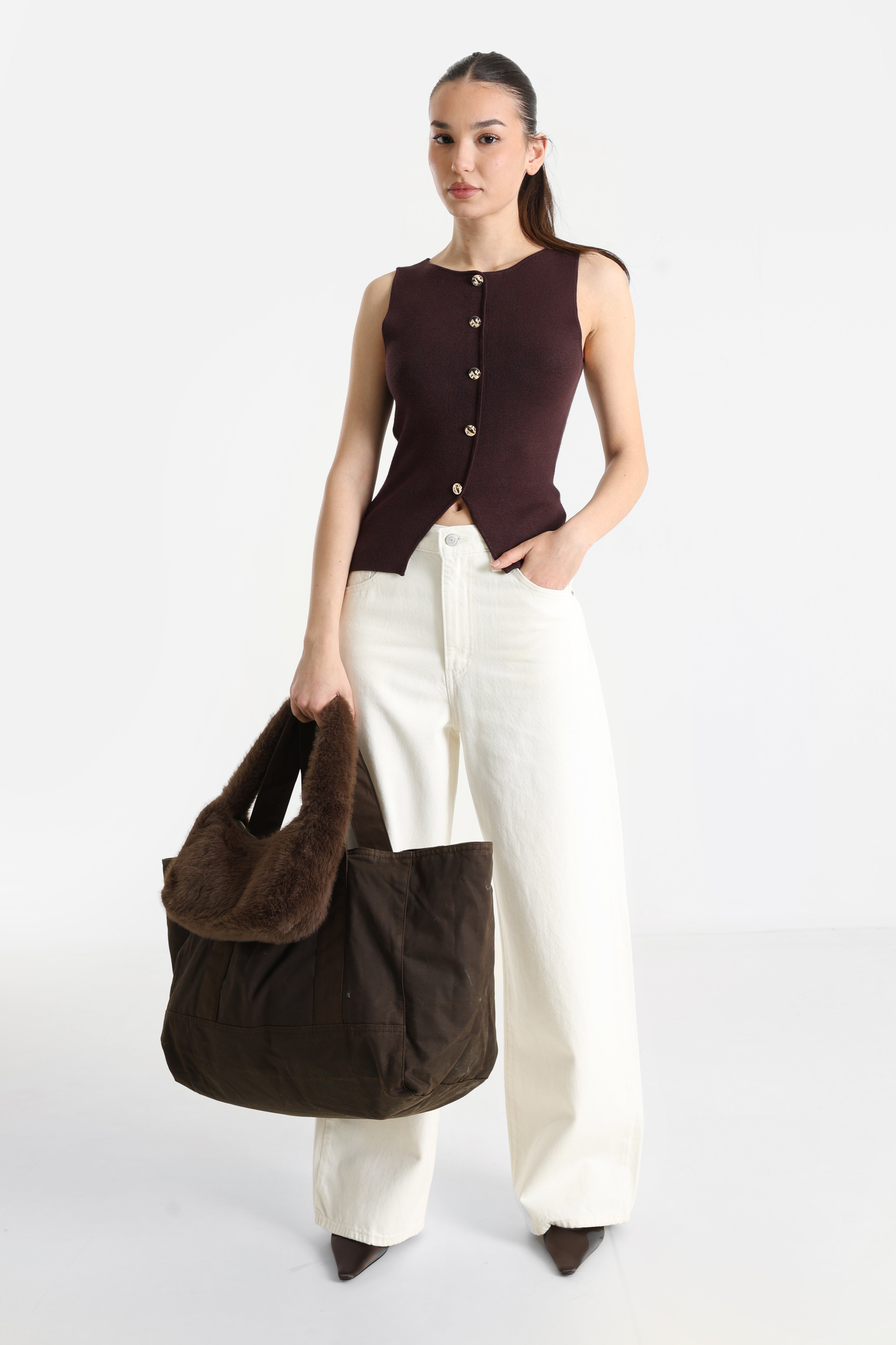 Stricktop - Braun