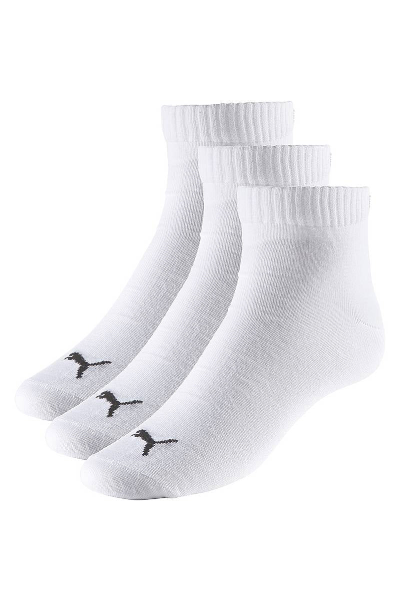 Dreierpack Socken - Weiss